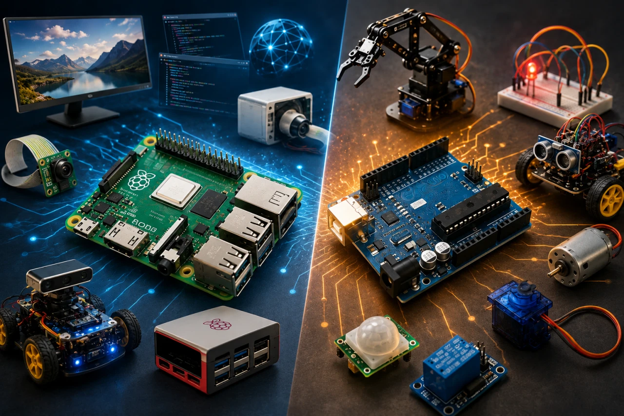 树莓派和Arduino：有什么区别以及选择哪个板子