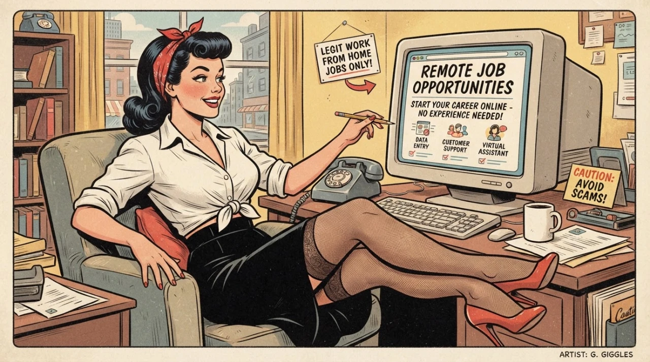How to find remote work without experience and avoid scams